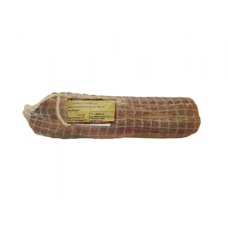 Caña de Lomo Natural Jamones y Embutidos El Chulo 700 g Caña de Lomo Natural Jamones y Embutidos El Chulo 700 g