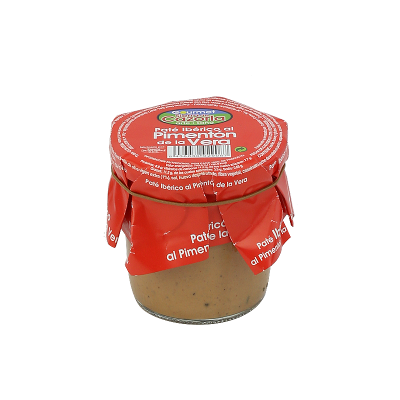 Paté Ibérico al Pimentón de la Vera 110 g Paté Ibérico al Pimentón de la Vera 110 g