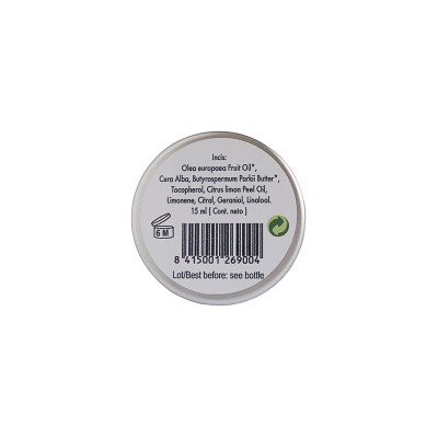 Ingredientes del Bálsamo Labial Ecológico de AOVE Sensolive 15 ml