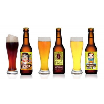 Cervezas Artesanales Piconera, Tierra de Frontera y Mariloli