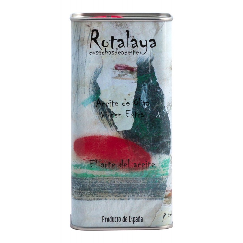 Lata de 500 ml Aceite de Oliva Virgen Extra variedad Hojiblanca de cosecha temprana Rotalaya 500 ml Lata de 500 ml Aceite de Oliva Virgen Extra variedad Hojiblanca de cosecha temprana Rotalaya 500 ml