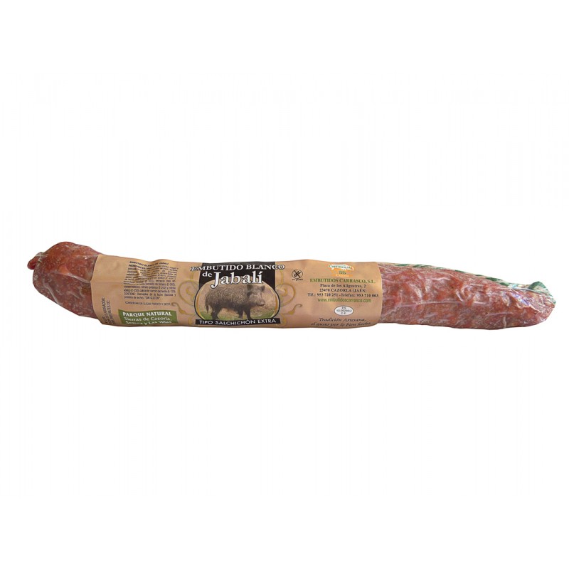 Salchichón de Jabalí Artesanal 200 g Embutidos caYma Salchichón de Jabalí Artesanal 200 g Embutidos caYma