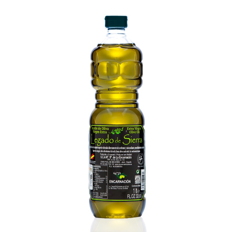 Caja con 12 botellas de 1 l de Aceite de Oliva Virgen Extra Picual D.O. Sierra de Cazorla Caja con 12 botellas de 1 l de Aceite de Oliva Virgen Extra Picual D.O. Sierra de Cazorla
