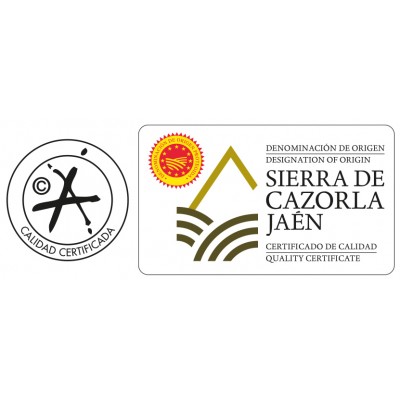 Calidad Certificada y Sello de la Denominación de Origen Protegida Sierra de Cazorla (Jaén)