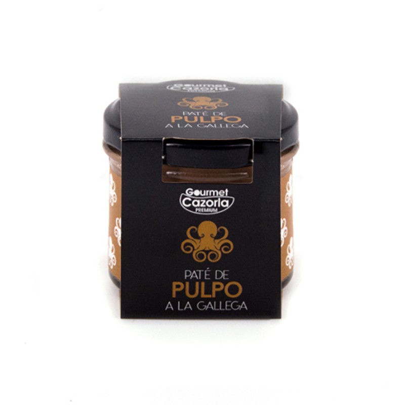 Paté de Pulpo a la Gallega 110 g Gourmet Cazorla Premium Paté de Pulpo a la Gallega 110 g Gourmet Cazorla Premium