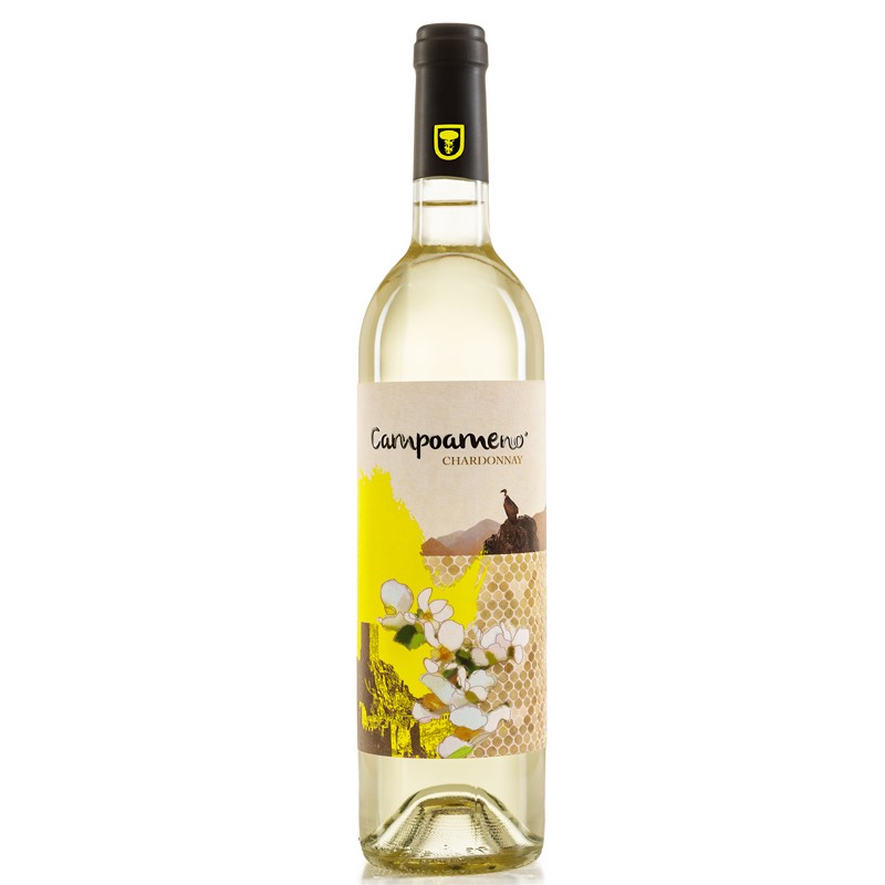 Vino Blanco Joven Campoameno Chardonnay 75 cl Cosecha 2019 12,5% Vol. Vino Blanco Joven Campoameno Chardonnay 75 cl Cosecha 2019 12,5% Vol.