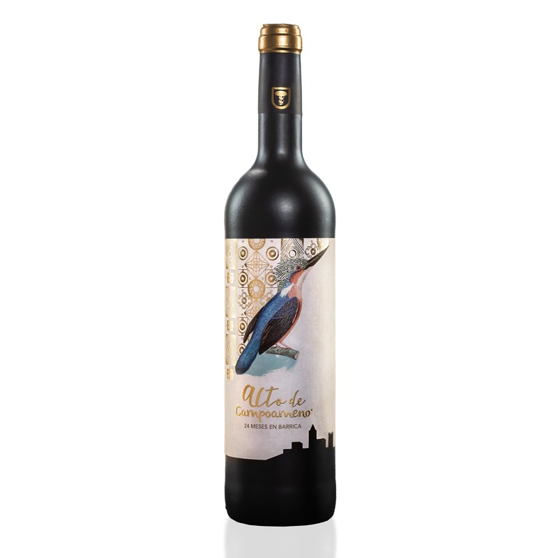 Vino Tinto Alto de Campoameno con 24 meses en barrica 75 cl Cosecha 2014 13% Vol. Vino Tinto Alto de Campoameno con 24 meses en barrica 75 cl Cosecha 2014 13% Vol.