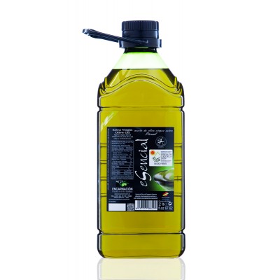 Garrafa de 2 litros de AOVE eSencial Verde Temprano, variedad Picual D.O. Sierra de Cazorla (Jaén)