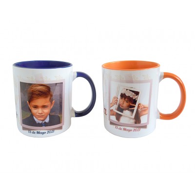 Tazas personalizadas para comunión