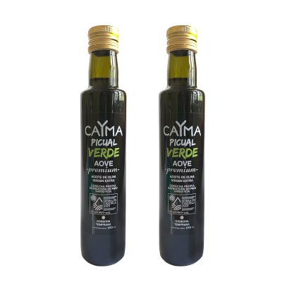 Aceite de Oliva Virgen Extra D.O. Picual Verde Premium 250 ml Edición Limitada CAYMA