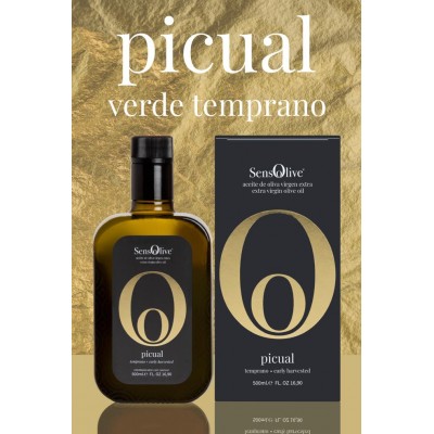 AOVE Picual verde temprano D.O. Sierra de Cazorla 500 ml SENSOLIVE