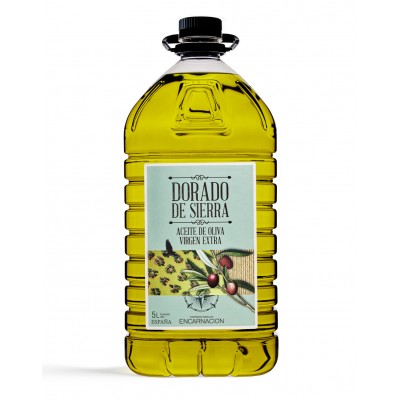 Garrafa de 5 l de Aceite de Oliva Virgen Extra variedad Picual Dorado de Sierra (Jaén)