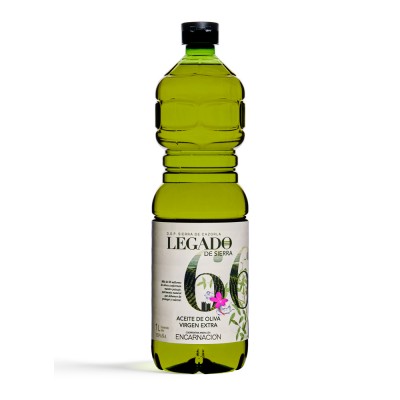 Caja con 12 botellas de 1 l de Aceite de Oliva Virgen Extra Picual D.O. Sierra de Cazorla