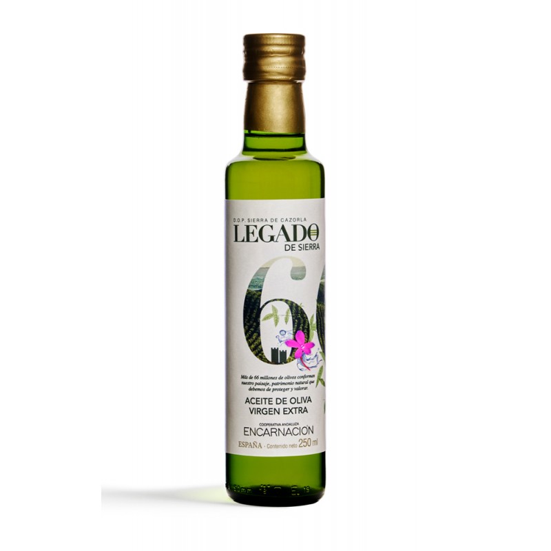 Aceite de Oliva Virgen Extra Picual D.O. Sierra de Cazorla Botella de cristal 250 ml Legado de Sierra Aceite de Oliva Virgen Extra Picual D.O. Sierra de Cazorla Botella de cristal 250 ml Legado de Sierra