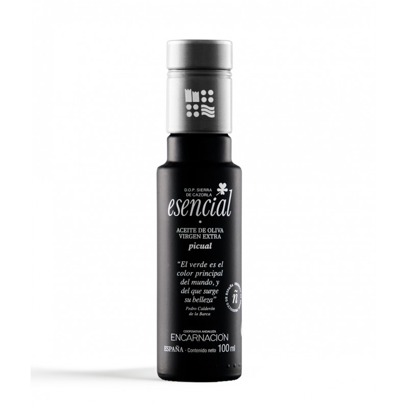 AOVE Esencial Serie Limitada 100 ml con D.O.P. Sierra de Cazorla AOVE Esencial Serie Limitada 100 ml con D.O.P. Sierra de Cazorla