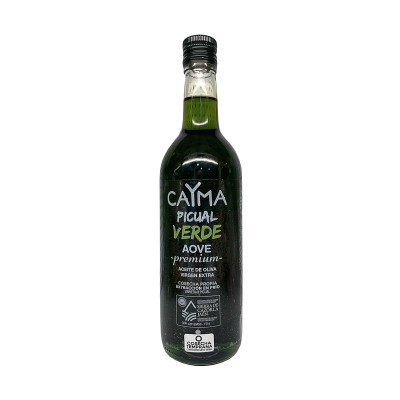 Aceite de Oliva Virgen Extra D.O. Picual Verde Premium 750 ml Cosecha temprana 2022/2023 CAYMA