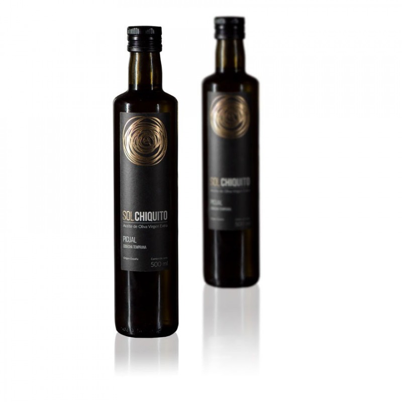 Aceite de Oliva Virgen Extra Picual de Cosecha Temprana 500 ml Sol Chiquito Aceite de Oliva Virgen Extra Picual de Cosecha Temprana 500 ml Sol Chiquito