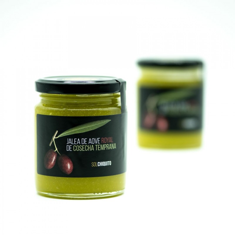 Jalea de aceite de oliva virgen extra Royal de cosecha temprana 200 g