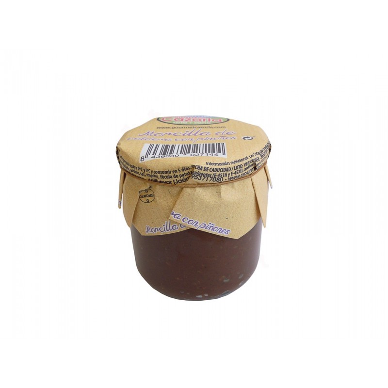 Morcilla de Caldera con Piñones Gourmet Cazorla 320 g Morcilla de Caldera con Piñones Gourmet Cazorla 320 g