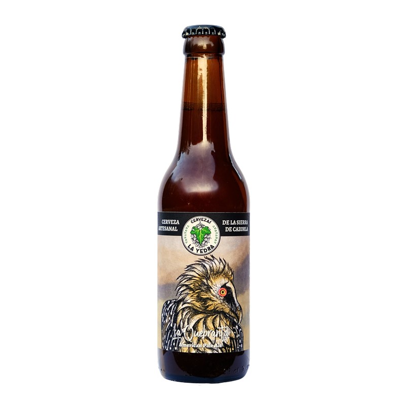 Cerveza Artesanal de la Sierra de Cazorla variedad La Quebranta (estilo American Pale Ale) 33 cl Cerveza Artesanal de la Sierra de Cazorla variedad La Quebranta (estilo American Pale Ale) 33 cl