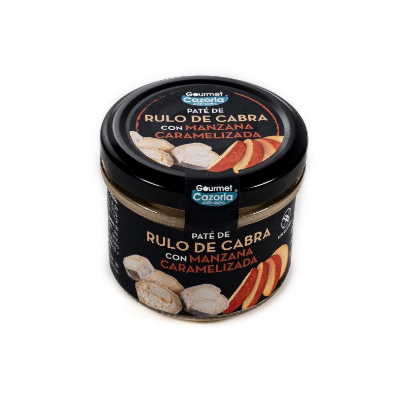 Paté de Rulo de cabra con Manzana caramelizada 110 g Paté de Rulo de cabra con Manzana caramelizada 110 g