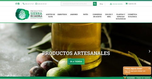 Bienvenidos a la tienda online de Productos Sierra de Cazorla